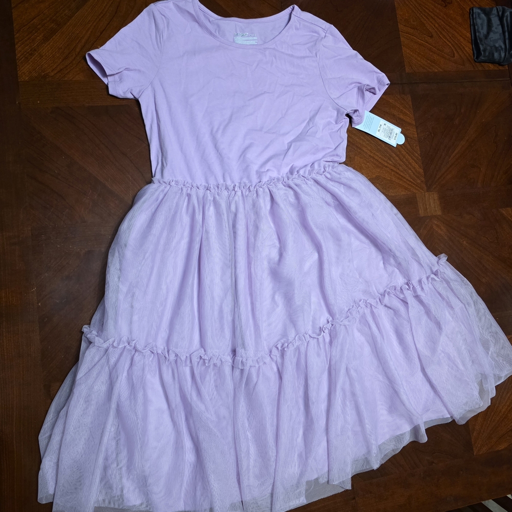 Charming Lavender Kids Dress